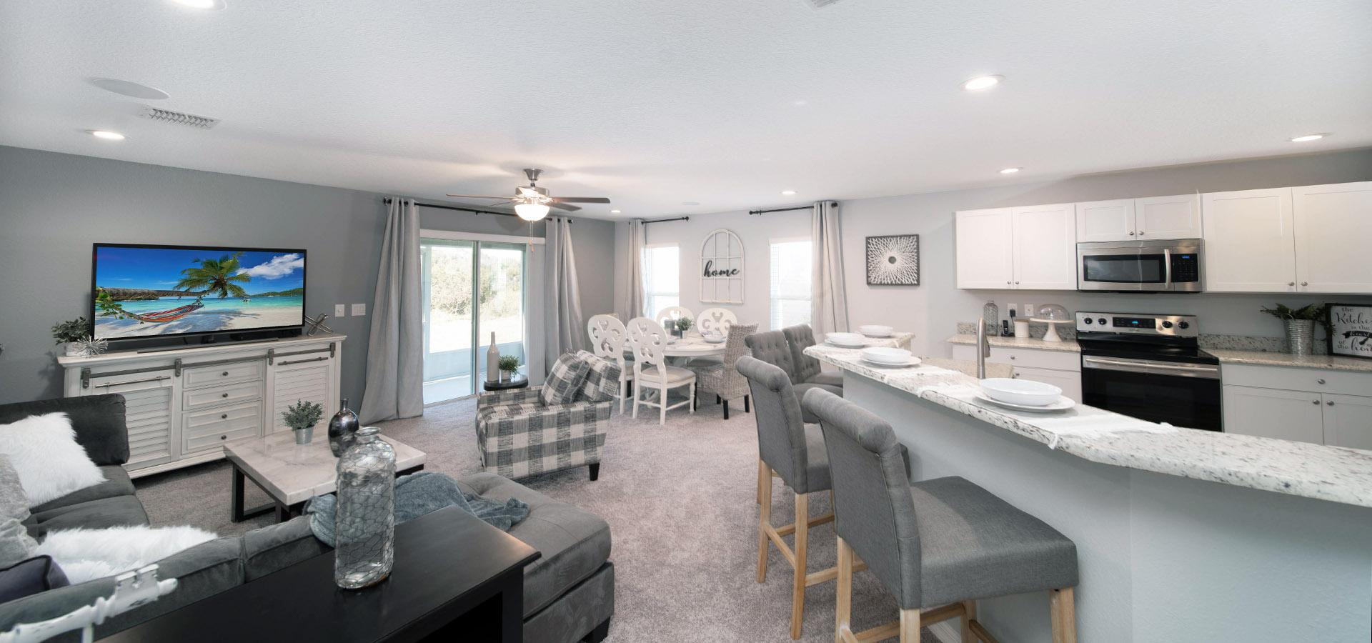 The Magnolia by Highland Homes A New Townhome in St. Cloud, FL at
